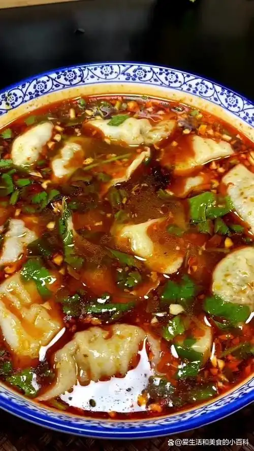 家常酸汤水饺,简单又好喝,学会了再也不要下饺子馆了!