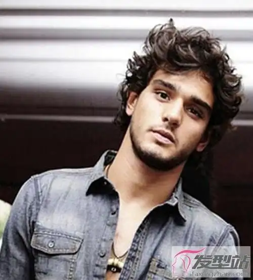 欧美男生烫发发型 帅气有魅力潮男必备