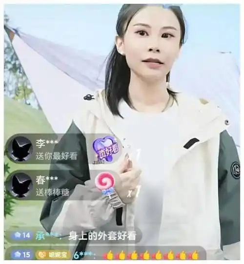 郭威妻子鼓励直播,传言撕威静,许妮妮带货人气高.
