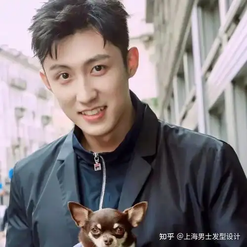 男士发型之黄景瑜发型推荐 - 知乎