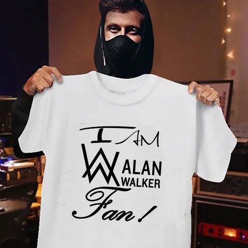 艾伦沃克同款百大电音dj艾兰alanwalker周边夜光t恤