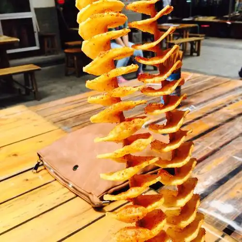 523天娇妹妹买的旋风薯塔