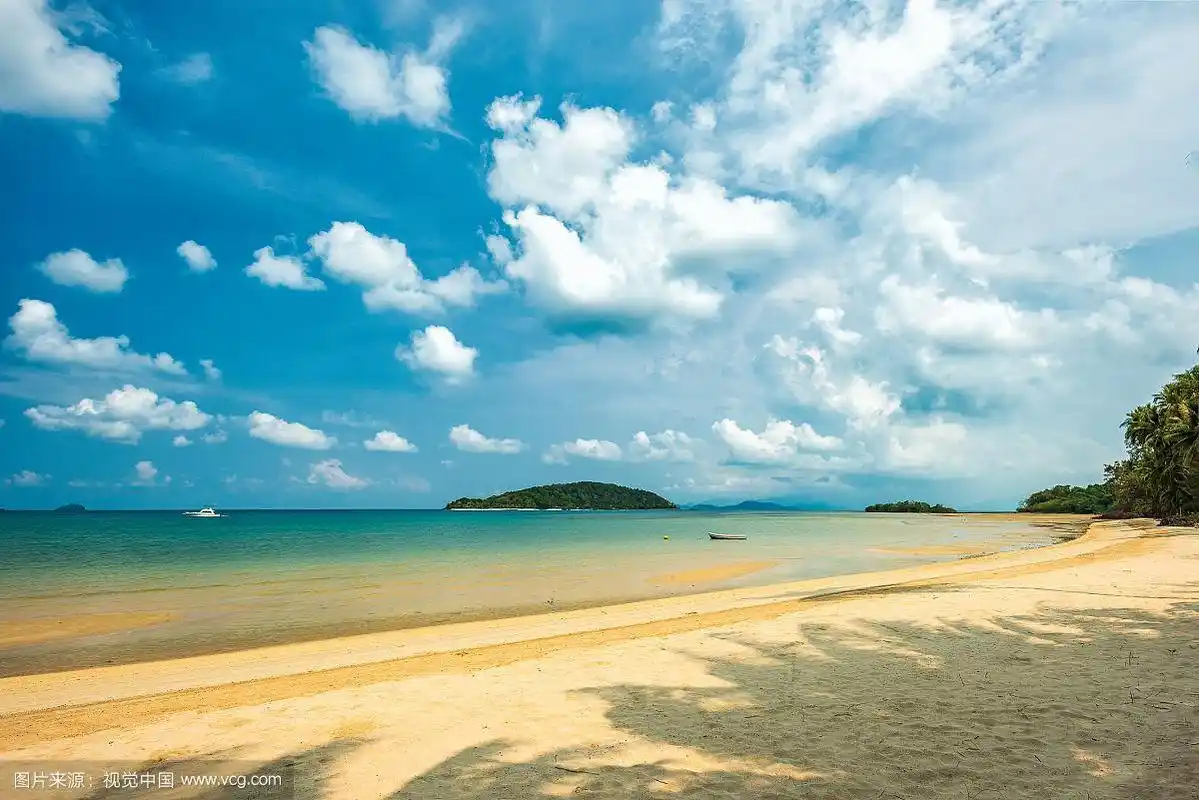 沙滩海景风光高清图