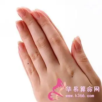 手部痣相图解大全