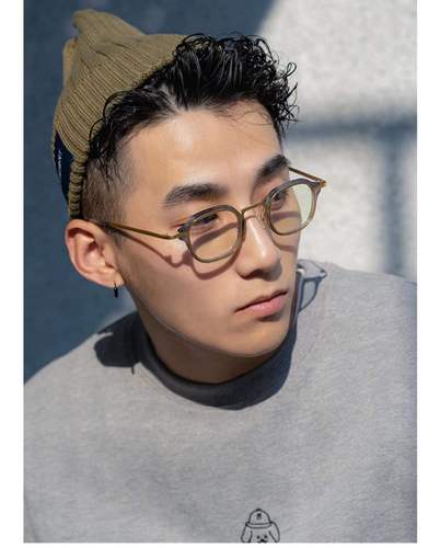 扫黑风暴李成阳眼镜孙红雷同款框架方形近视可配素颜平光镜眼睛框