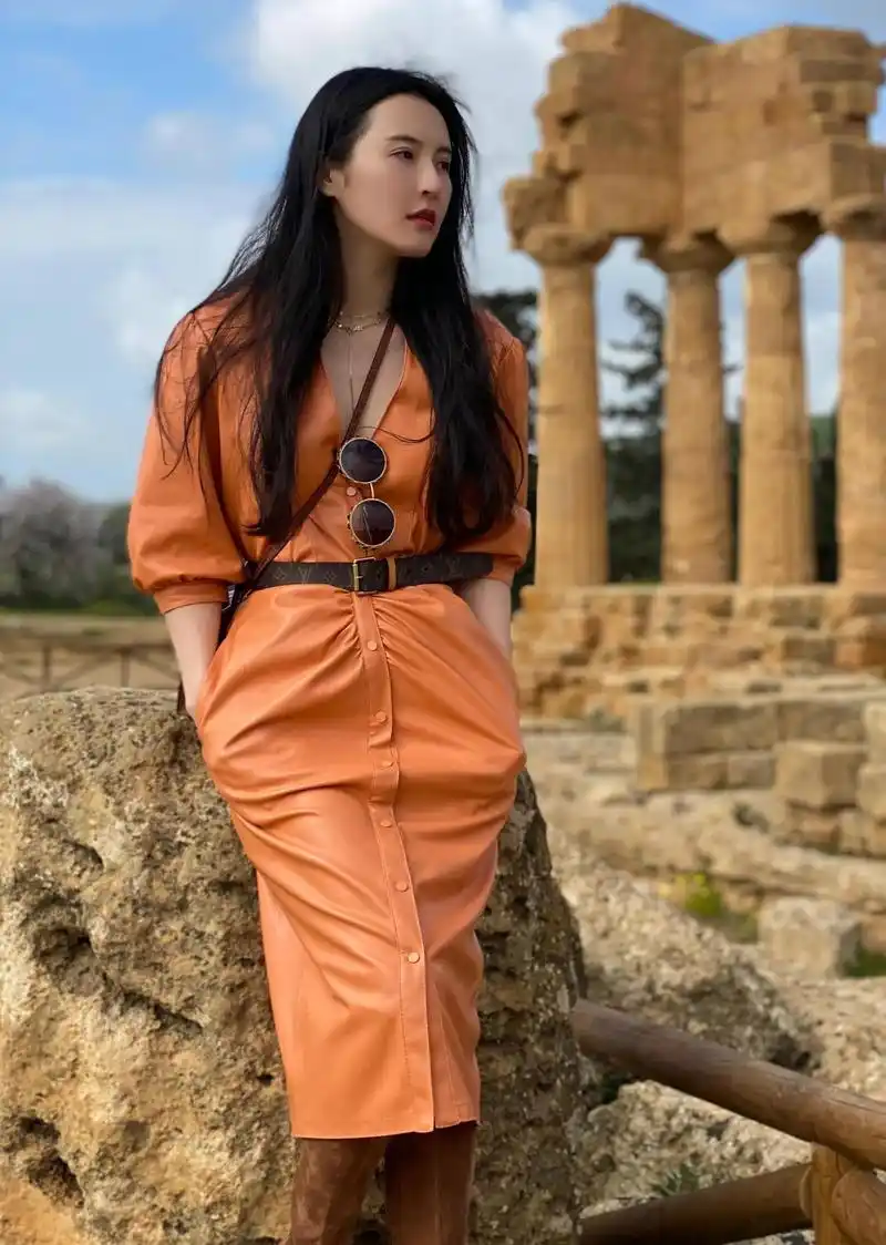 山东美女明星孙晶晶,性感迷人,美得让人心醉