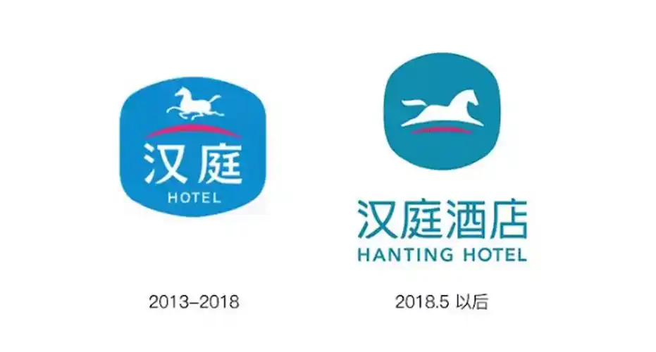 汉庭酒店再次更换新logo