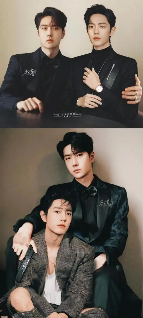 肖战和王一博的cp粉造图能力太牛了,本尊看了都得怀疑自己是不是真的