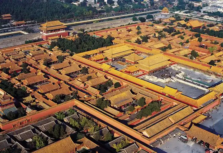 紫禁城—多少秘密在其中(航拍图)