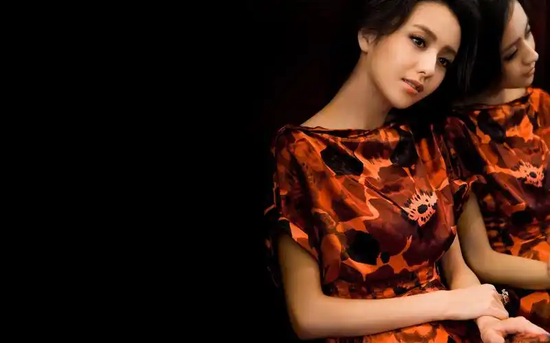 气质美女佟丽娅写真高清桌面壁纸