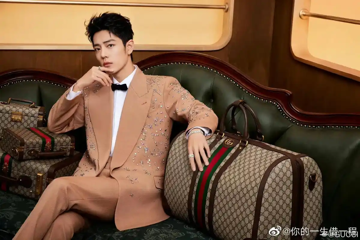 古驰代言人肖战 #肖战gucci品牌代言人 这是什么颜色? - 抖音