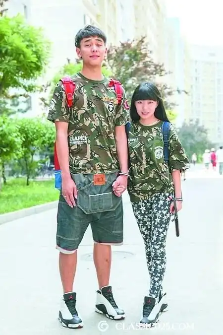 情侣最萌身高差 35厘米不是问题