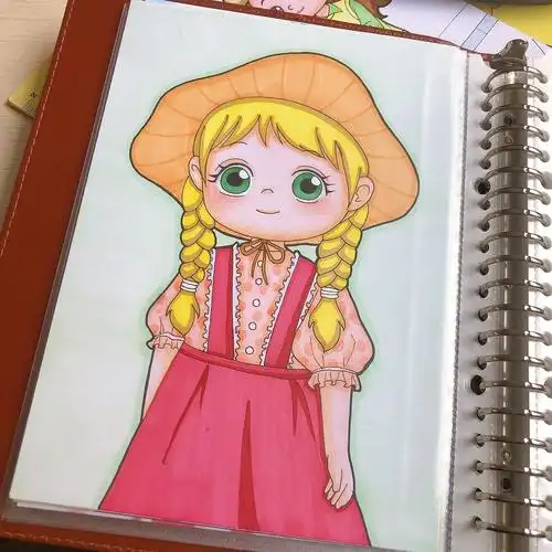 大概就是闲着没事可以拿出来翻翻看#寻找小红书绘画大神  #儿童画