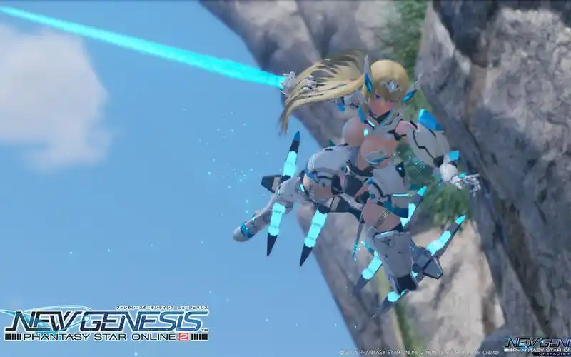 梦幻之星 2 新起源 测试 (1080p 默认画质 设定)