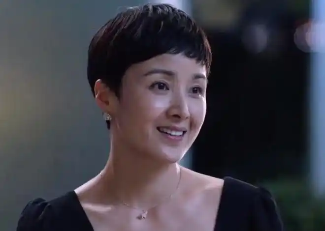 邓心华的扮演者黄曼,也是一位半永久短发拥有者,而且她还老演一些非常