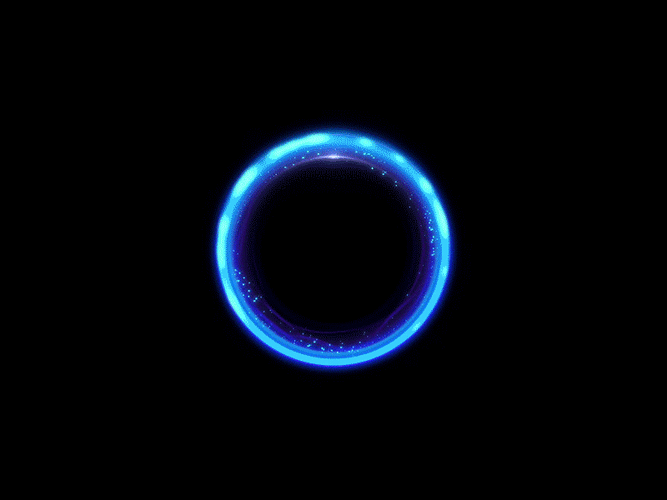 蓝色系超级炫酷的动效作品欣赏丨王氏教育集团