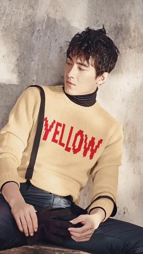 林更新休闲帅气迷人写真