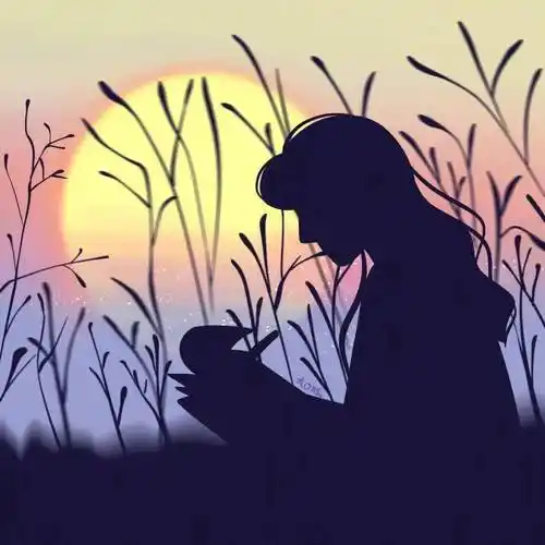 画师:大口炫 (xhs)每天都会问你啥时候给他折千纸鹤时间长了就问你咋