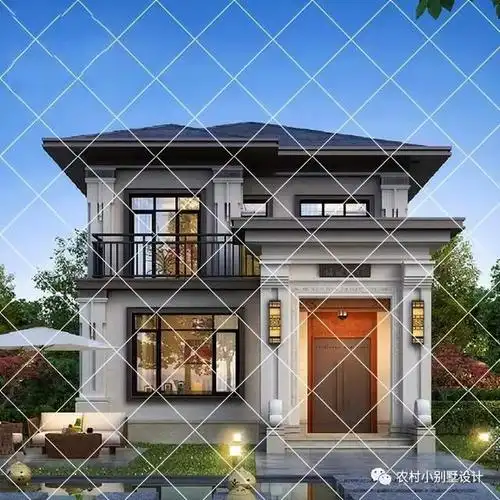 20款二层新款新中式别墅,20万起建,家里没矿也能建好新中式别墅