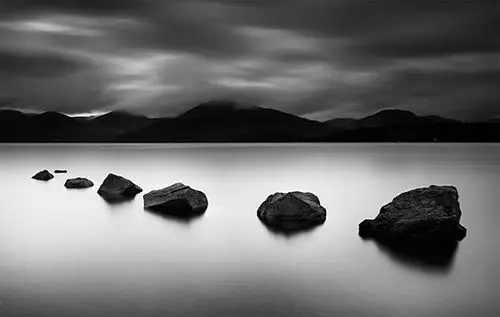 michelrajkovic宁静的黑白风景摄影2