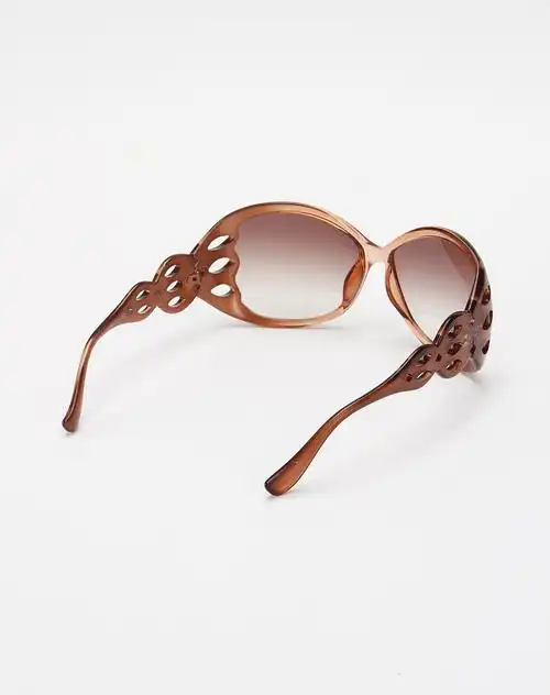 零点咖啡色树脂太阳镜