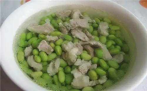 毛豆瘦肉汤的做法