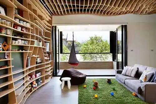 客厅隔出玩耍区家装儿童玩耍区设计要点