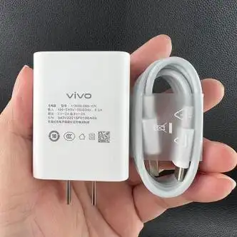 vivoy33s原装充电器数据线18w闪充自带透明手机壳保护套9v=2a快充 y33