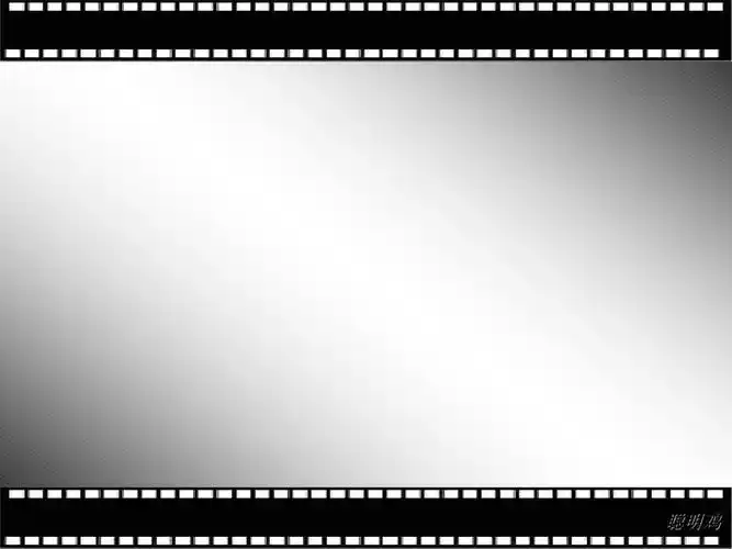 黑白电影(ppt 模板)