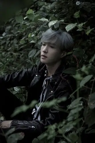 张艺兴酷帅银白发型打造新歌《我不好》mv森系造型写真图片 张艺兴