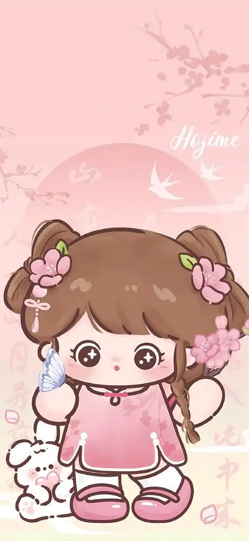 7004°少女心爆棚的软萌套图小94:hojimi哈七米壁纸超话#可爱