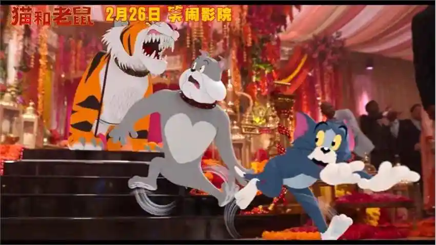 真人电影《猫和老鼠》中文新预告 损友相爱相杀