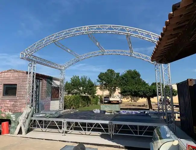 高品质模块化舞台户外活动 tuss 舞台铝音乐会舞台