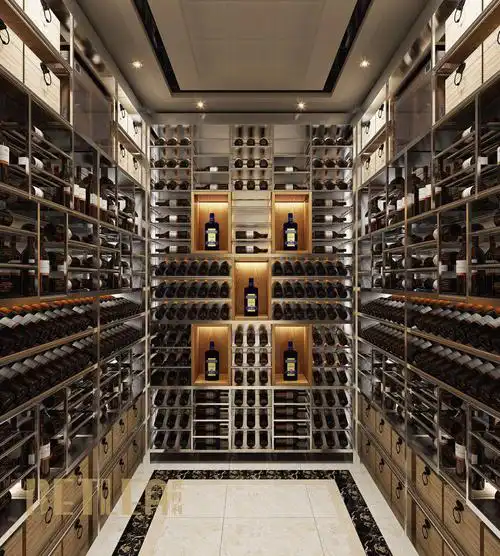 哈密银泰中心现代风格整体酒窖