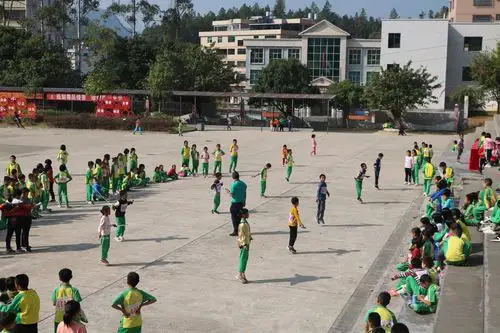 下车镇中心小学乡村学校少年宫花样跳绳社团