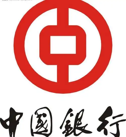 代表银行;不贯通的"中"字代表中国;外圆表明中国银行是面向全球的国际