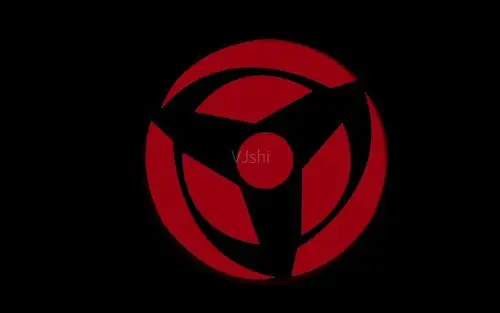 火影忍者写轮眼旋转圆