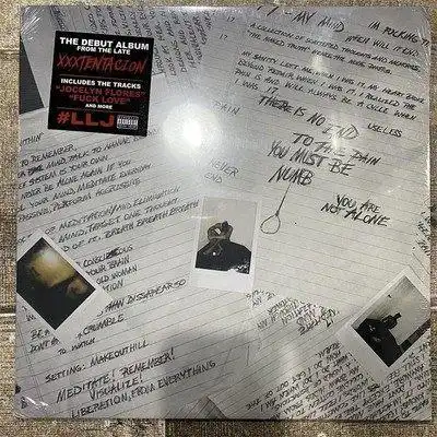 正版预售xxxtentacion专辑彩胶黑白黑胶唱片12寸碟片音乐cd