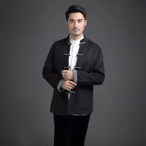 介绍4:唐袭世家专注于时尚男士唐装设计,用于东方经典与现代流行创意