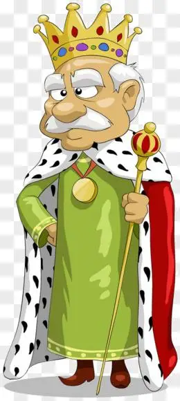 国王卡通