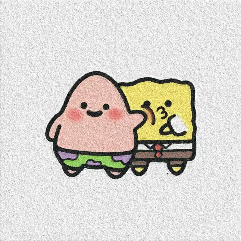 海绵宝宝简笔画教程 海绵宝宝简笔画教程