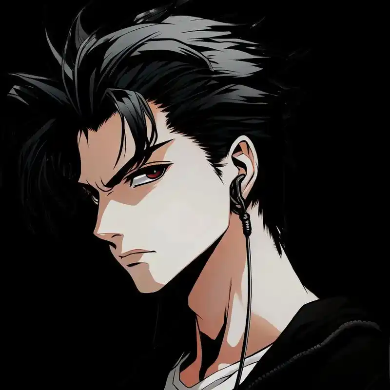 时尚潮流与怀旧并存!ea7高质量男头像勾起你对emo时代的回 - 抖音