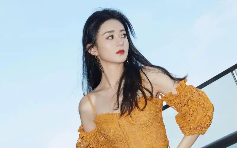 赵丽颖酷飒性感图片壁纸