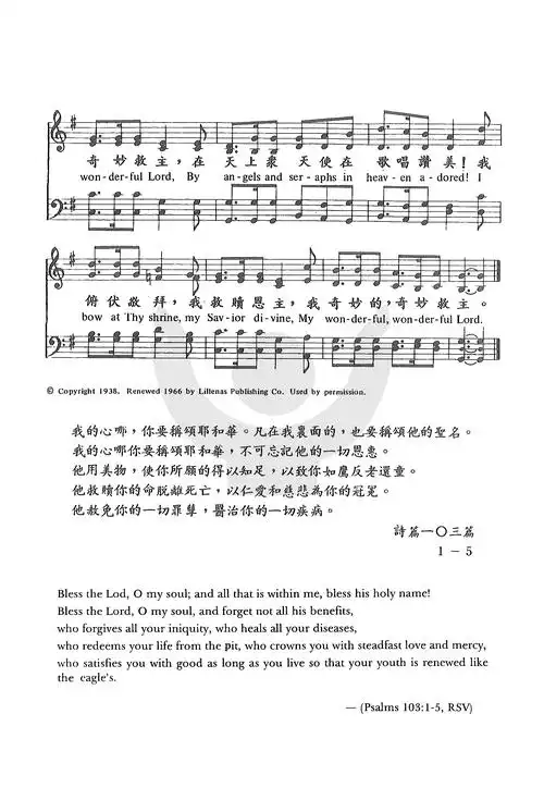 第263首我奇妙的救主