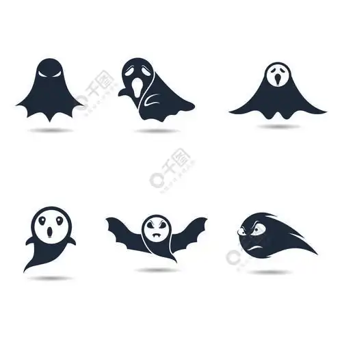 鬼矢量图标插画设计