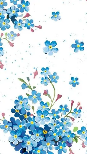 「遗失的心跳」——白底壁纸