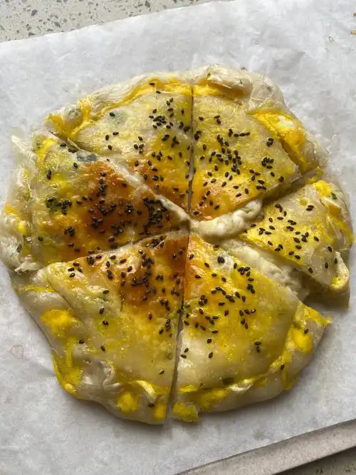 芝士香蕉手抓饼烤箱版