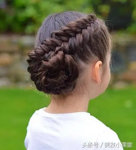 儿童编发就要这样编最美喜欢编发的来收图
