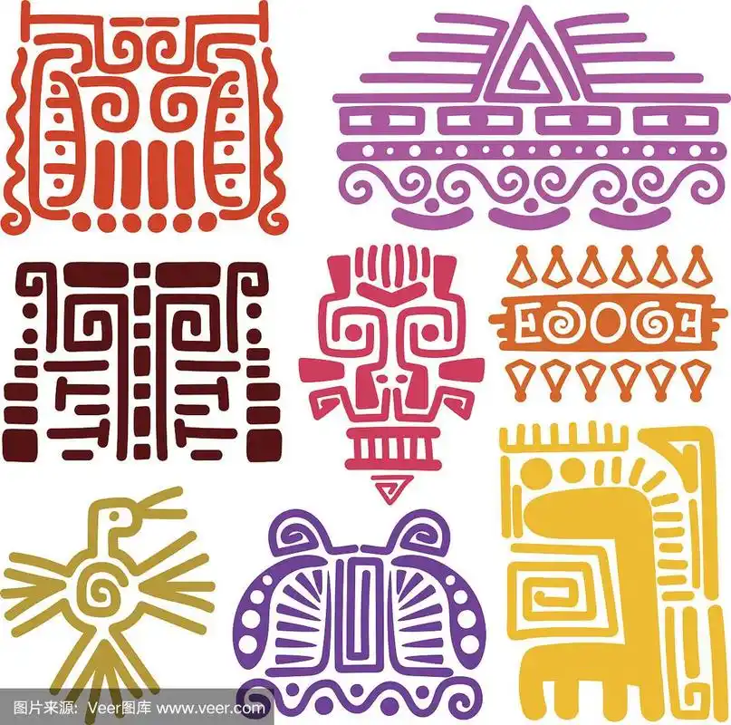 美国印第安人古老的图腾