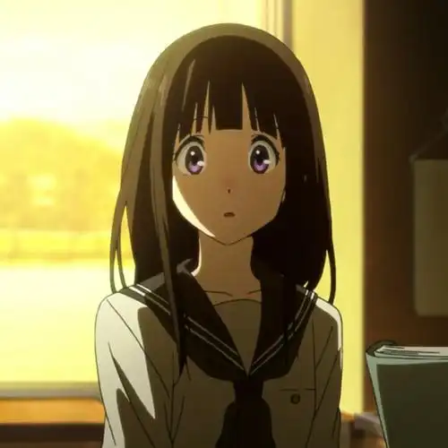 情侣头像.冰菓,千反田爱瑠